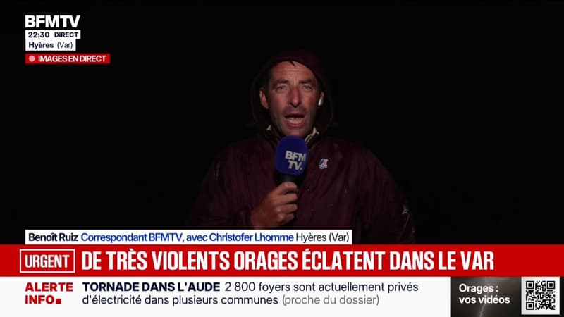 Vigilance orange orage: de violentes perturbations éclatent dans le Var
