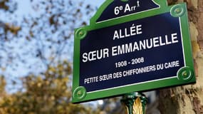Une allée Soeur Emmanuelle inauguré dans le 6e arrondissement