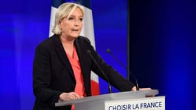 Marine Le Pen, dimanche 7 mai.
