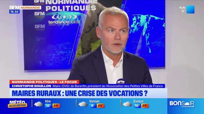 Barentin: Christophe Bouillon s'alarme du sort des maires des petites villes de France