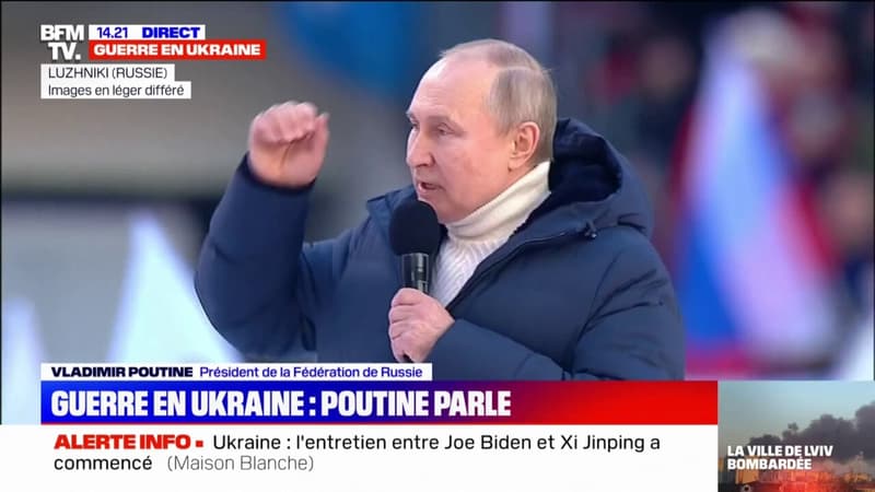 Vladimir Poutine évoque un 