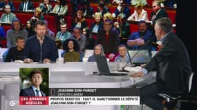 Joachim Son-Forget : "Je ne suis pas du tout allé trop loin… J’insiste et j’enfonce même le clou !"