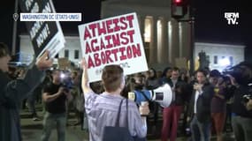 À Washington, des manifestants se rassemblent devant la Cour suprême pour défendre le droit à l'avortement