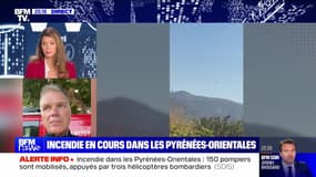 Incendie en cours dans les Pyrénées-Orientales - 14/08