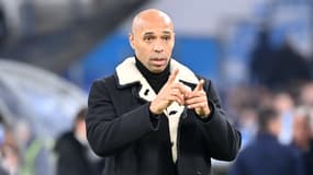 Thierry Henry pendant un match en France en 2023