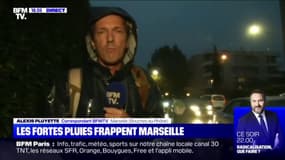 Les fortes pluies frappent désormais Marseille