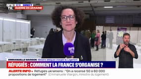 Emmanuelle Wargon annonce que "50 à 60.000 propositions de logement" pour les réfugiés ukrainiens ont été recensées