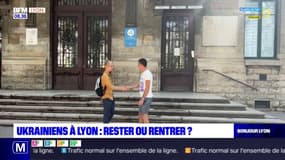 Ukrainiens à Lyon: rester ou rentrer?