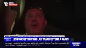 "Ça fait 15 ans qu'on se bat, on ne s'arrêtera pas là": les producteurs de lait manifestent ce mardi devant l'Assemblée nationale