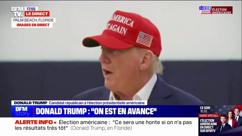 Élections américaines: Donald Trump indique qu'il serait 