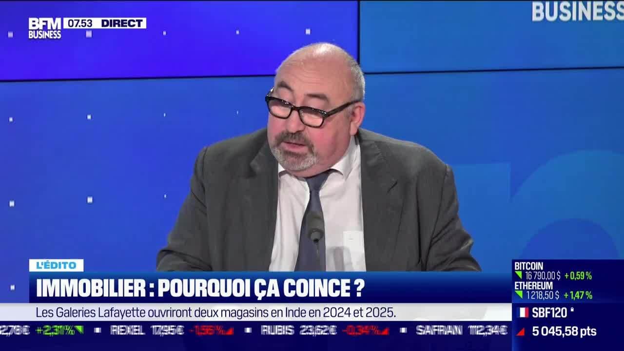 Emmanuel Lechypre Pourquoi ça coince dans l'immobilier ? 18/11