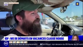 Ile-de-France: week-end de départs en vacances classé rouge sur les routes