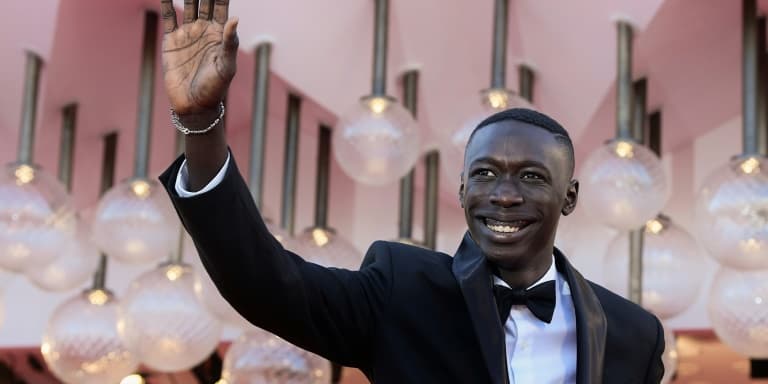 Le tiktokeur Khaby Lame, le 5 septembre 2021 au Festival du film de Venise