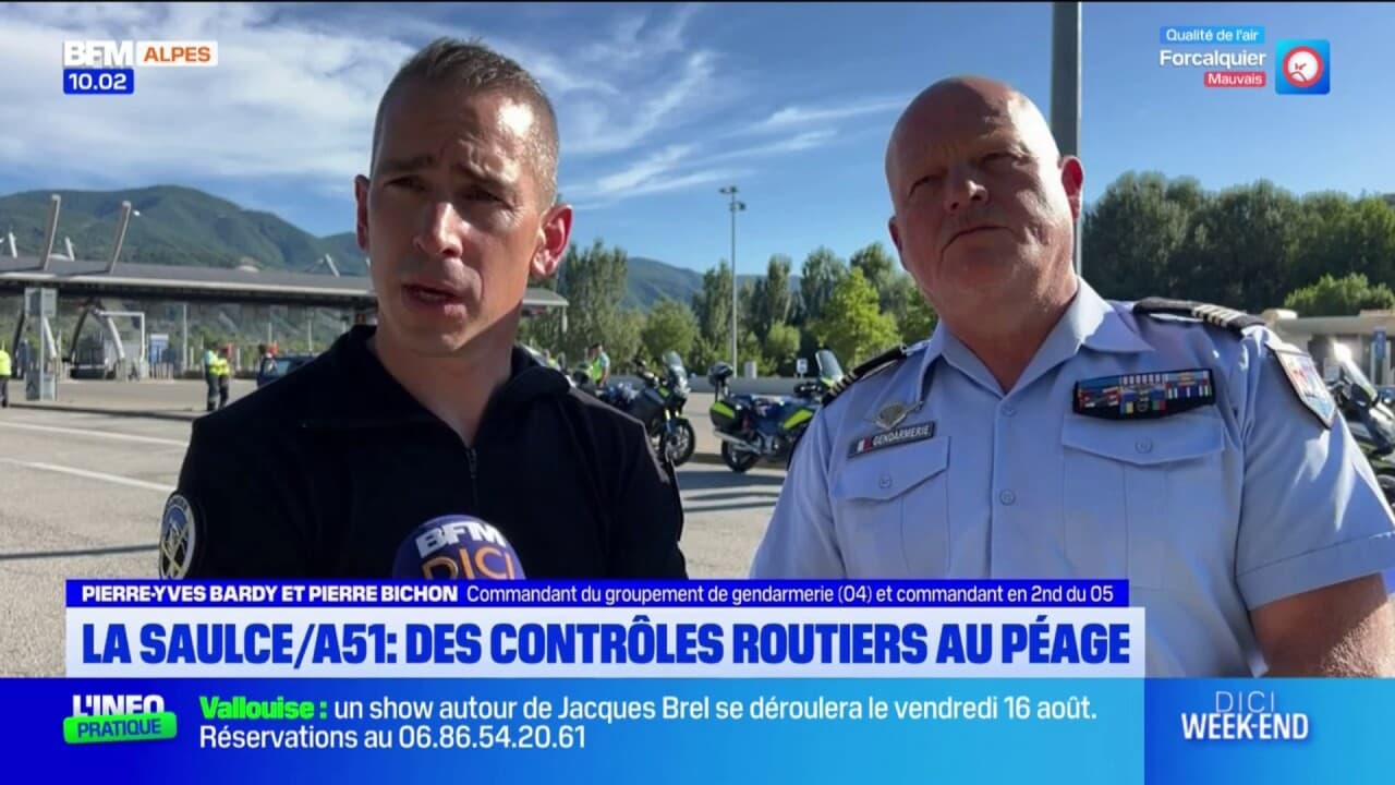 La Saulce: des contrôles routiers renforcés au péage pour prévenir les ...