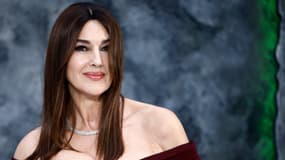 Monica Bellucci à la première de Beetlejuice Beetlejuice à Londres, le 29 août 2024