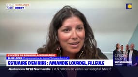 Honfleur: Amandine Lourdel, filleule du festival "Estuaire d'en rire"