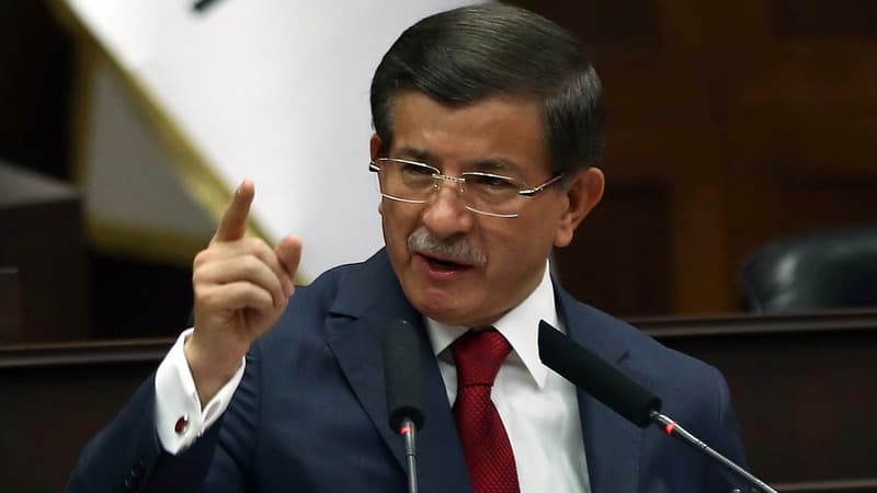 Le Premier ministre turc Ahmet Davutoglu