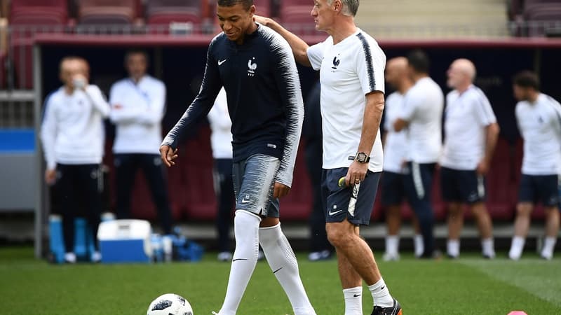 Équipe de France: pour Deschamps, Mbappé peut jouer partout en attaque