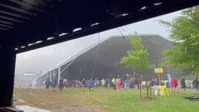 Le festival des Eurockéennes de Belfort frappé par un violent orage