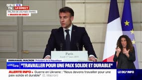 "un ordre international juste, qui ne soit ni la loi du plus fort, ni l'isolationnisme"
