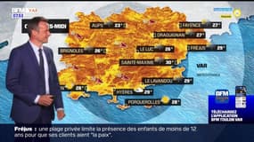 Météo Var: la pluie orageuse persiste ce vendredi, 23°C à Aups et 29°C à Fréjus