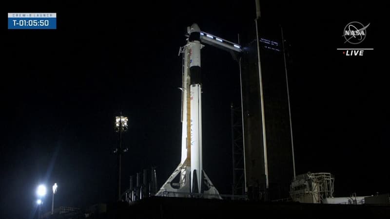 SpaceX expédie deux Américains, un Russe et un Emirati vers l'ISS: suivez en direct le décollage de la fusée Falcon 9