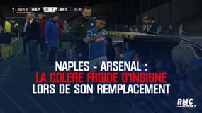 Naples - Arsenal : La colère froide d'Insigne lors de son remplacement, qui refuse de s'asseoir