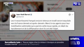 Flottille pour Gaza: Jean-Noël Barrot annonce que les quatre Français encore retenus en Israël seront expulsés ces 12 et 13 juin