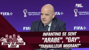 Coupe du monde 2022 : Infantino se sent "arabe", "gay", "travailleur migrant"