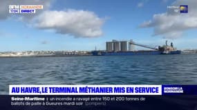Le Havre: le terminal méthanier mis en service