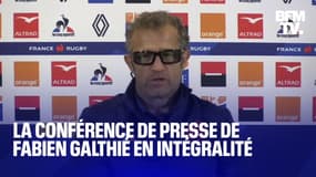 XV de France: la conférence de presse de Fabien Galthié en intégralité 