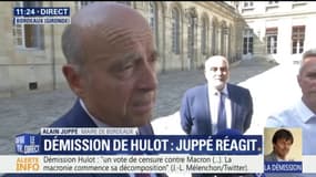 Alain Juppé assure qu'il n'a "aucune ambition gouvernementale" après la démission de Nicolas Hulot
