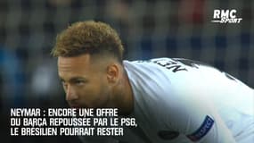 Neymar : Encore une offre du Barça repoussée par le PSG, le Brésilien pourrait rester