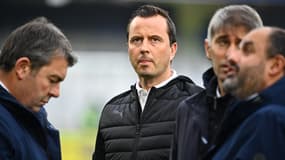 Julien Stéphan avec Rennes en novembre 2024