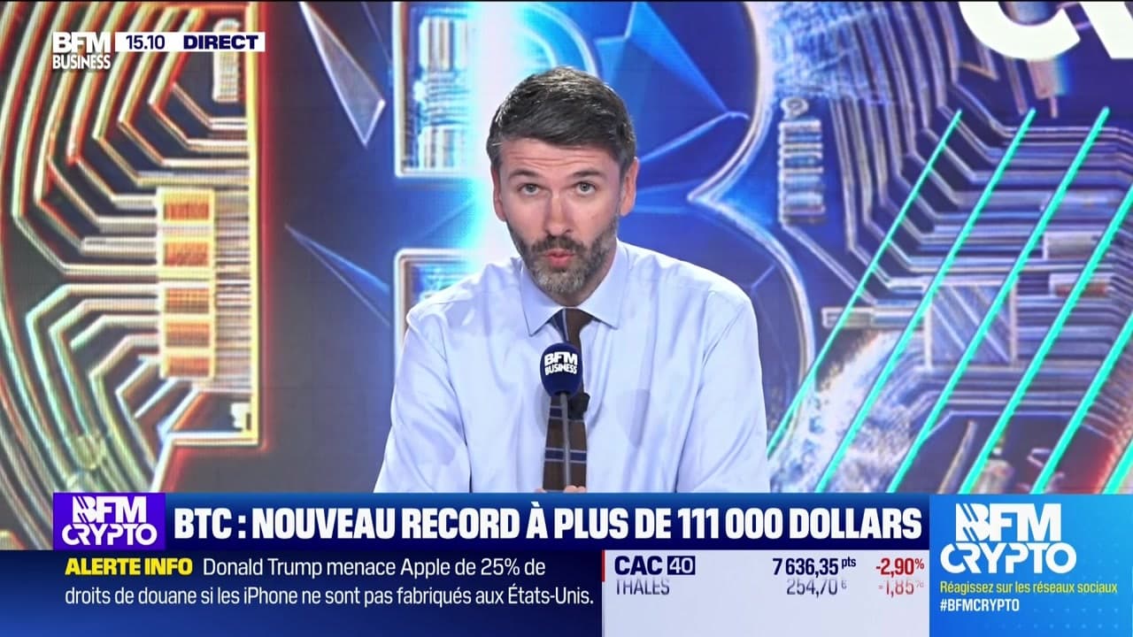 BFM Crypto, les Pros : BTC, nouveau recod à plus de 110 000 dollars - 23/05