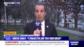 Christophe Fanichet (PDG de SNCF Voyageurs): "Il y aura des TGV sur tout le territoire (...) mais nous donnons la priorité à la neige"