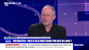 Retraites: "C'est une réforme qui génère des souffrances", estime Denis Gravouil (CGT)