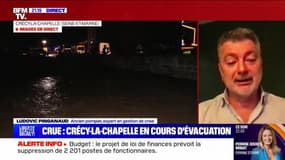 Crue : Crécy-La-Chapelle en cours d'évacuation - 10/10