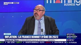 Emmanuel Lechypre: Inflation, La France bonnet d'âne en 2023 - 02/12