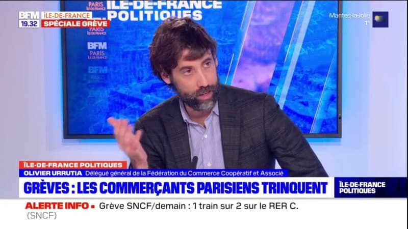 Grève: les commerçants parisiens en difficulté
