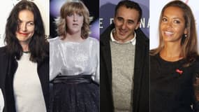 Lio, Daphné Burki, Élie Semoun et Karine Le Marchand, quatre des signataires