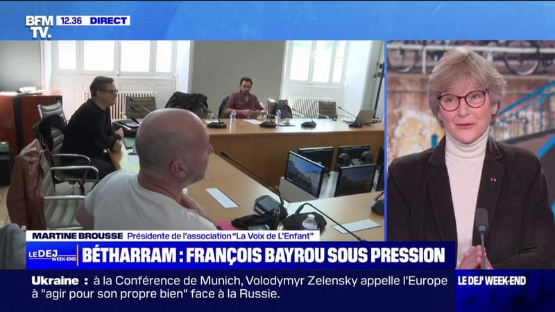 Affaire Bétharram: Faisons que cette affaire, absolument dramatique, [...] donne les moyens aux professionnels, déclare Martine Brousse (présidente de l'association La Voix de l'Enfant)