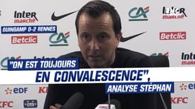 Guingamp 0-2 Rennes : "On est toujours en convalescence", analyse Stéphan