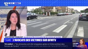 Saint-Malo: "La police aurait dû suspendre immédiatement le permis de conduire" suite au premier accident indique Maître May Vogelhut, avocate de la fille et de la petite-fille de la victime de l'accident à Saint-Malo 