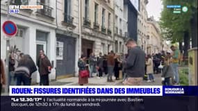 Rouen: des fissures identifiées dans un immeuble