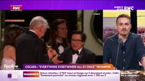 Oscars: triomphe pour la comédie déjantée "Everything Everywhere All At Once"