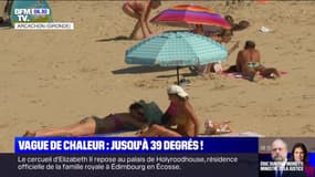 Vague de chaleur: jusqu'à 39°C en Gironde, ce lundi