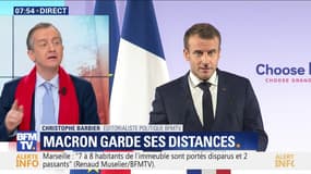L'édito de Christophe Barbier: Macron garde ses distances