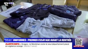Uniformes: premier essayage pour ces élèves avant la rentrée