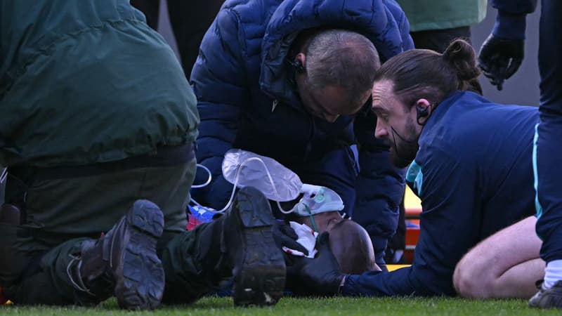 Crystal Palace: 25 points de suture à l'oreille pour Mateta après son terrible choc avec le gardien de Millwall